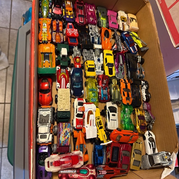 Hot Wheels Other - Modern 2010 - Present Hotwheels Matchbox Car Lot of 58 Grab Bag Collection